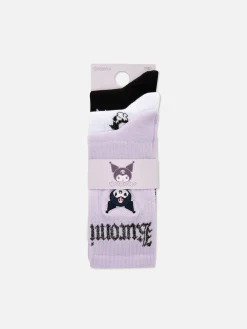2-Pack Hello Kitty Kuromi Crew Socks|Primark Outlet