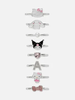 8-Pack Hello Kitty Rings|Primark Sale
