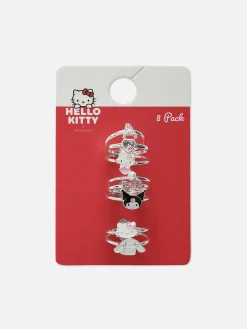 8-Pack Hello Kitty Rings|Primark Sale