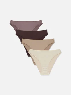 4-Pack High Leg Briefs|Primark Best