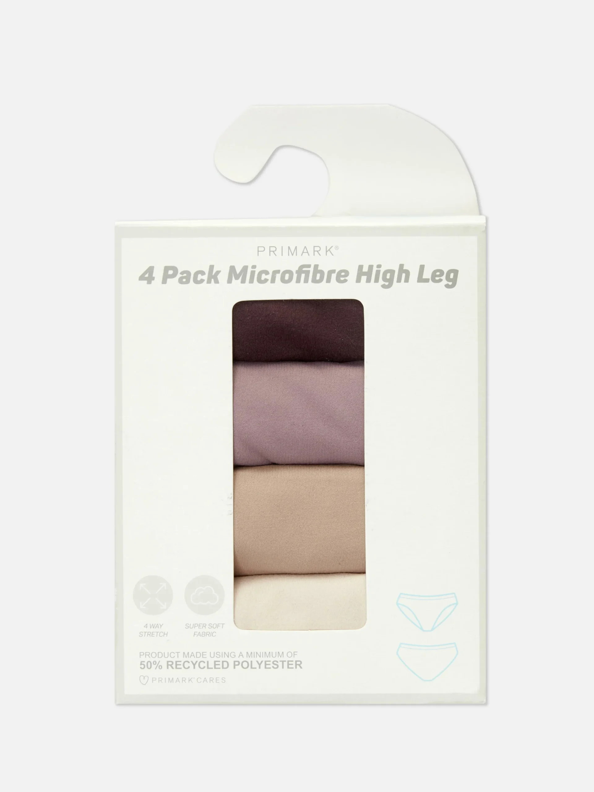 4-Pack High Leg Briefs|Primark Best