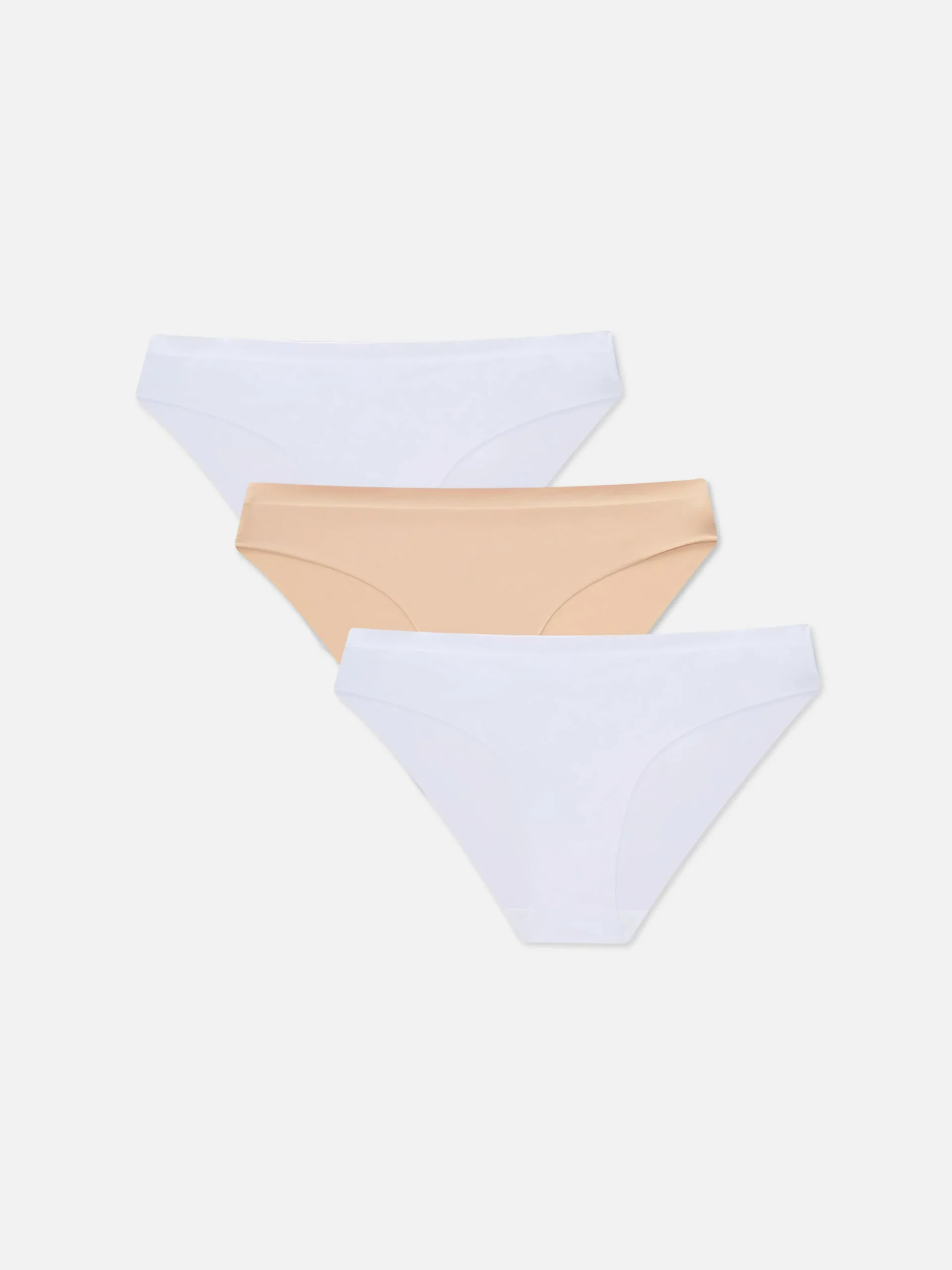 3-Pack Invisible Mini Briefs|Primark Outlet