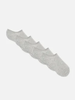 5-Pack Invisible Socks|Primark New