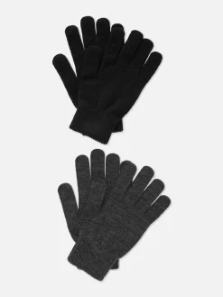 2-Pack Knit Gloves|Primark Best