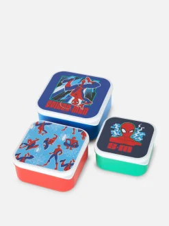 3-Pack MARVEL Spider-Man Lunch Boxes|Primark Sale