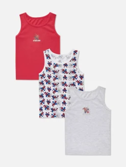 3-Pack Marvel Spider-Man Tanks|Primark