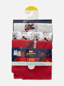 3-Pack Marvel Spider-Man Tanks|Primark