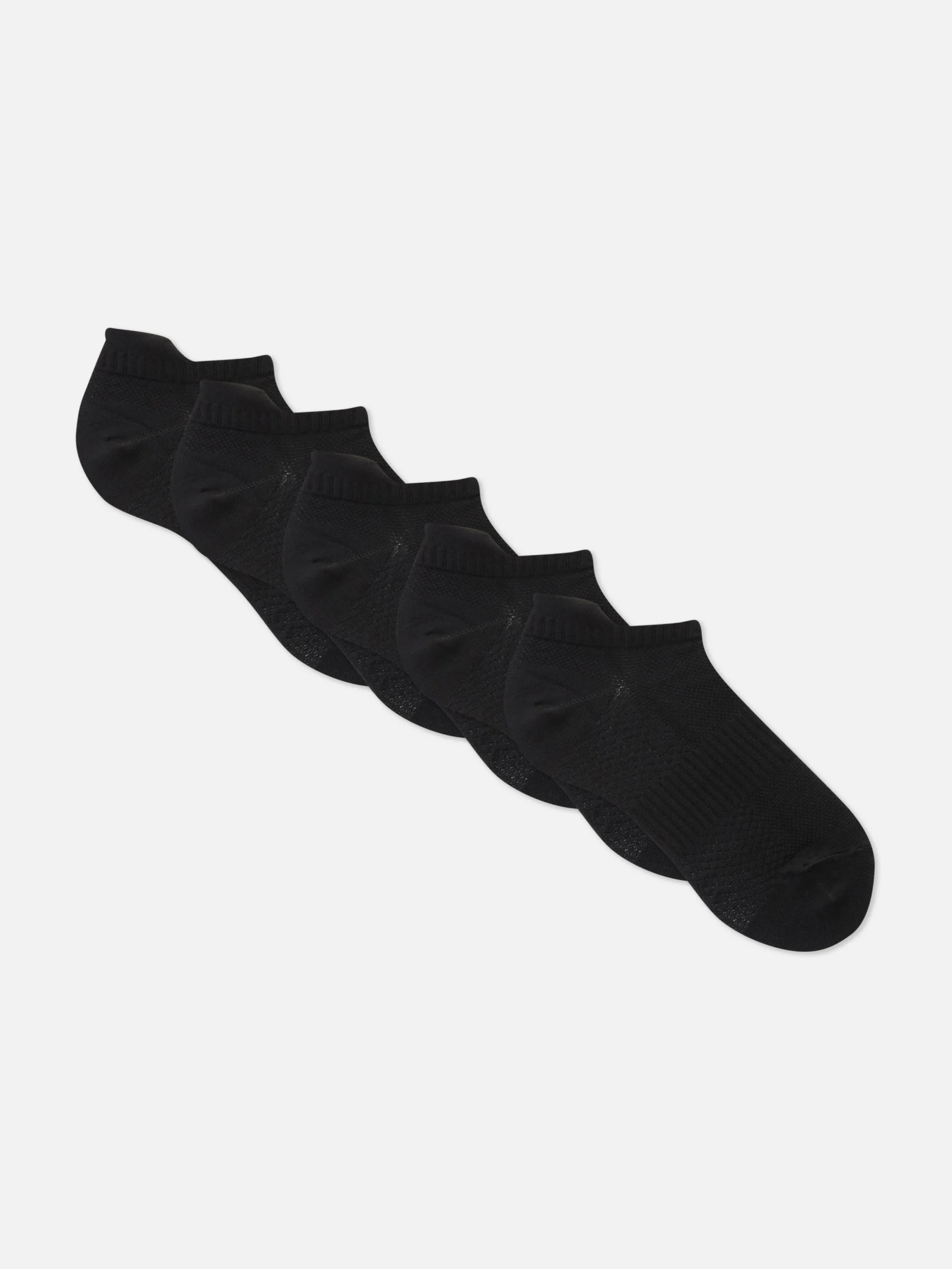 5-Pack Microfiber Sneaker Socks|Primark