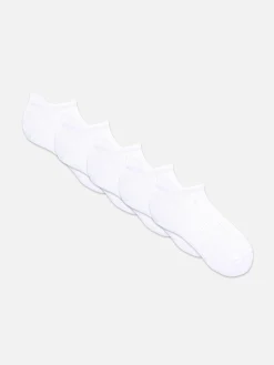 5-Pack Microfiber Sneaker Socks|Primark