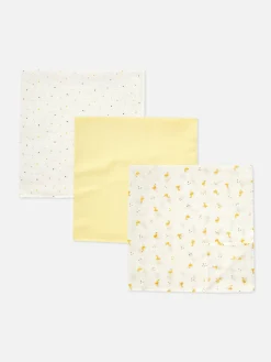3-Pack Mixed Muslin Squares|Primark Hot