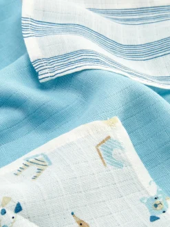 3-Pack Mixed Muslin Squares|Primark Clearance
