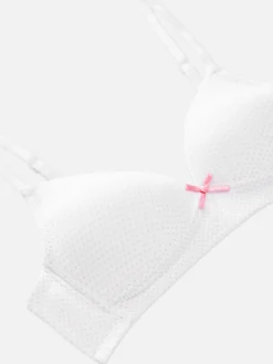 2-Pack Molded Cotton Bras|Primark