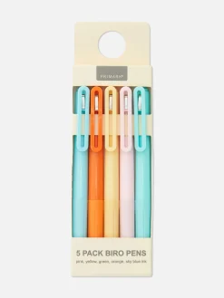 5-Pack Ballpoint Pens|Primark Clearance