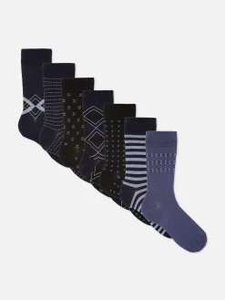 7-Pack Crew Socks|Primark Clearance