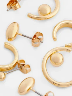 4-Pack Multi Earrings|Primark Outlet
