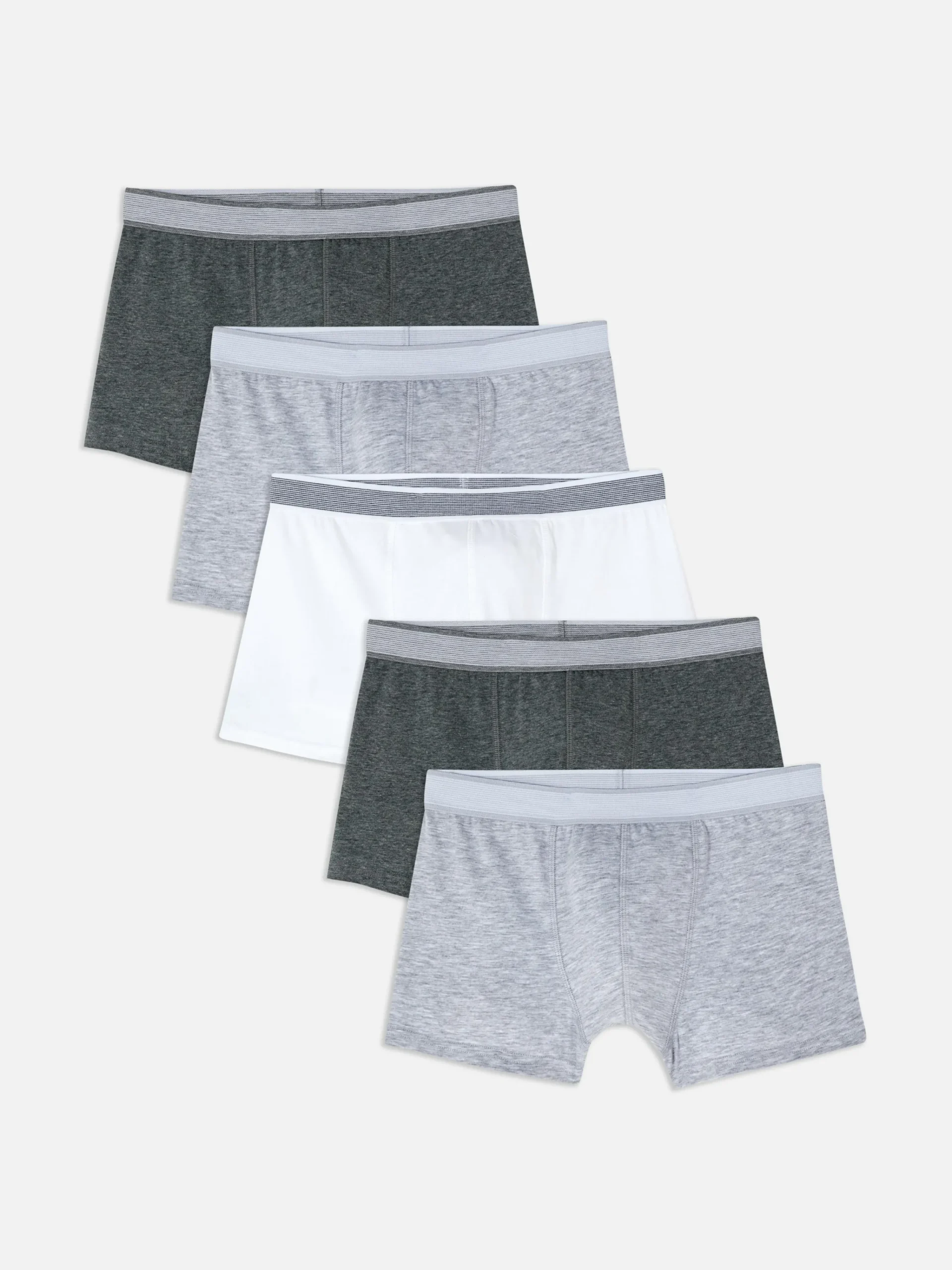 5-Pack Multi Heather Boxer Briefs|Primark Online