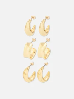 3-Pack Multi Hoop Earrings|Primark Best