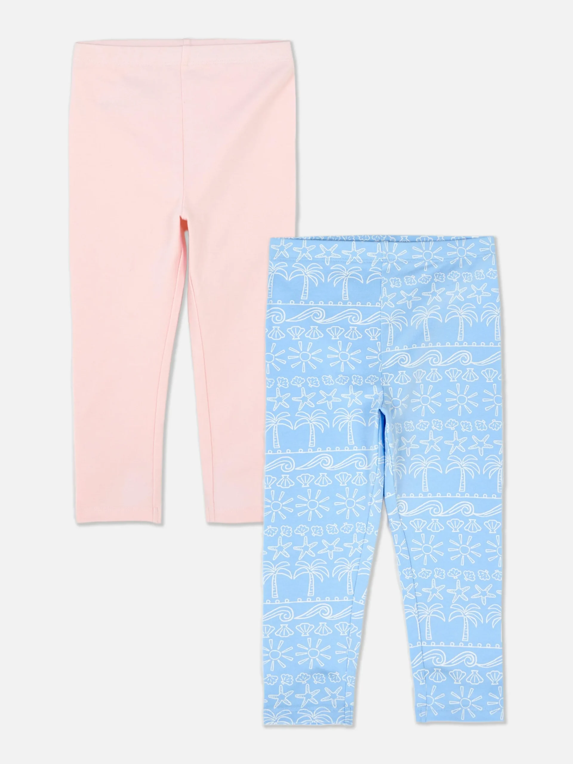2-Pack Multi Leggings|Primark Hot