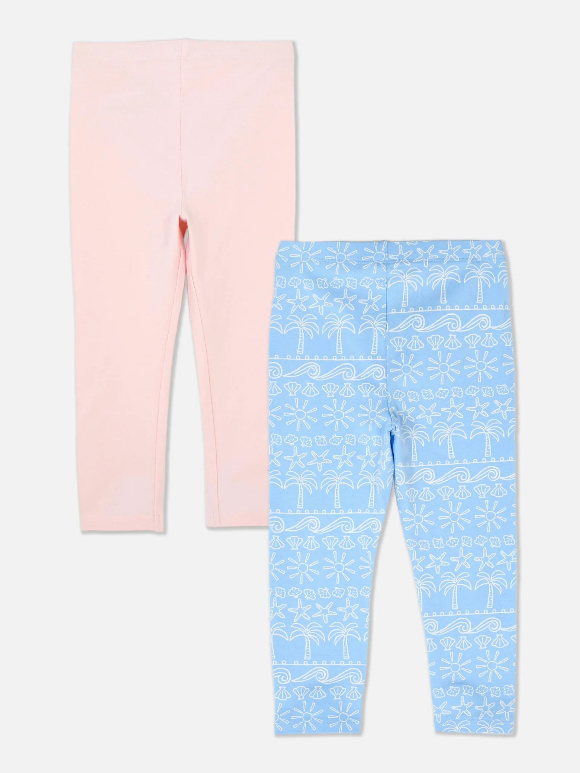 2-Pack Multi Leggings|Primark Hot