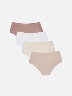 4-Pack Multi Mid Rise Briefs|Primark New