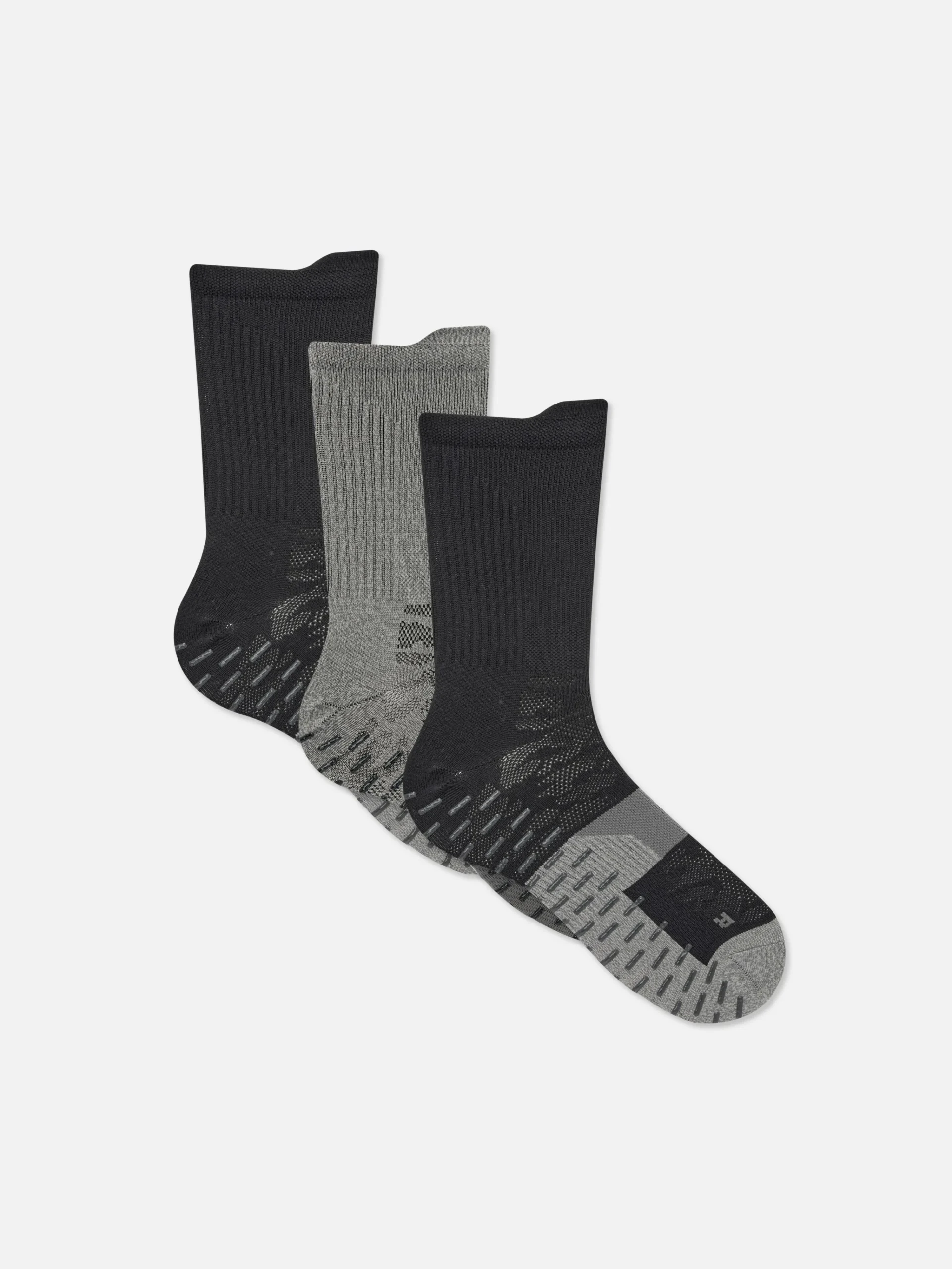 3-Pack Multi Non-Slip Socks|Primark Sale
