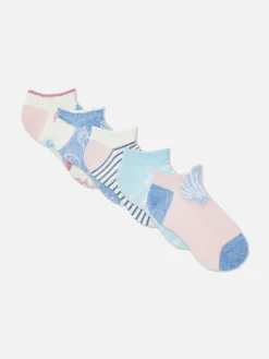 5-Pack Multi Shell Sneaker Socks|Primark Discount