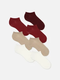 7-Pack Multi Sneaker Socks|Primark Hot