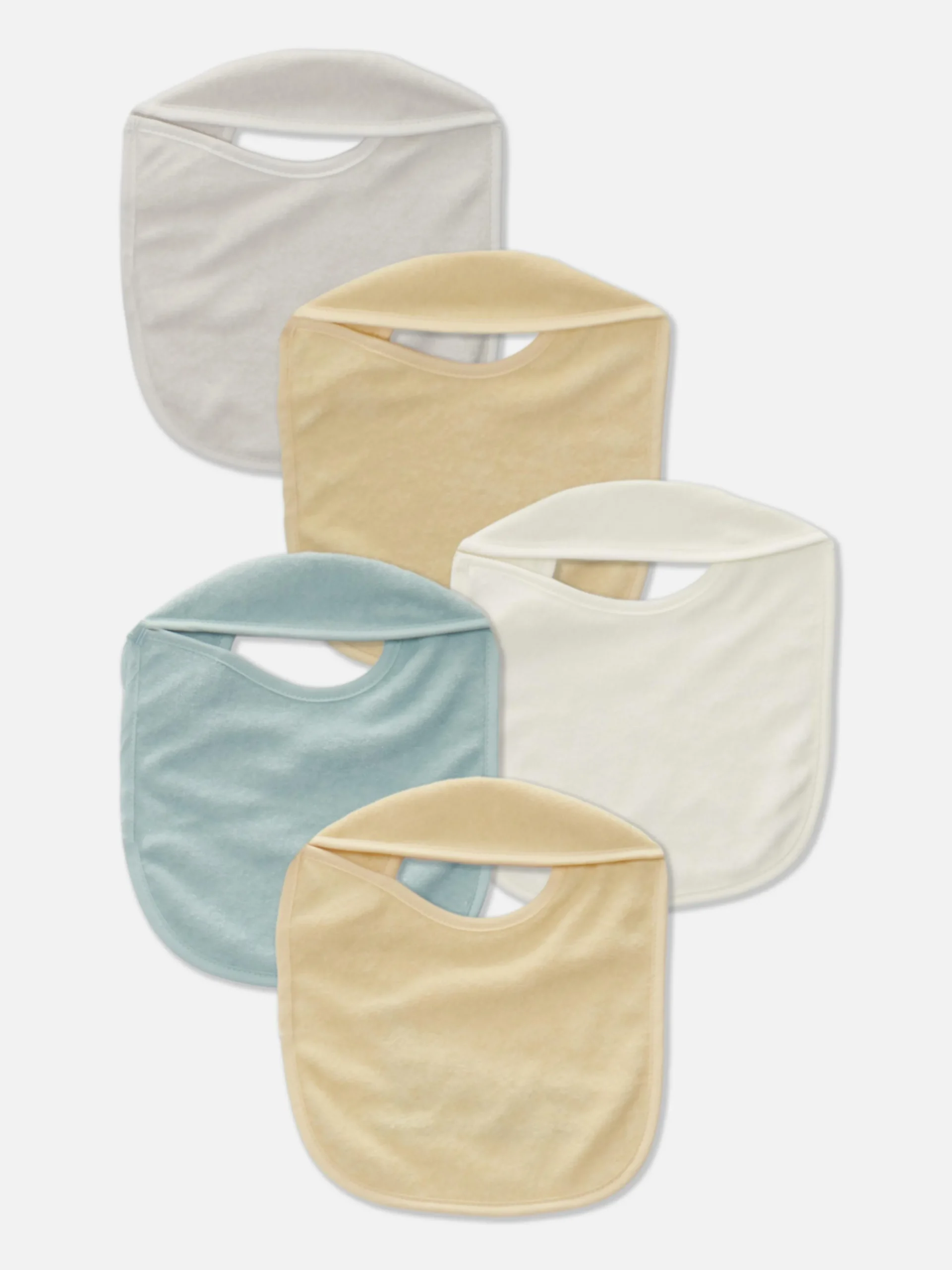 5-Pack Multi Terry Bibs|Primark Sale