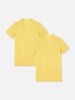 2-Pack Older Boy School Uniform Polo Shirts|Primark Clearance