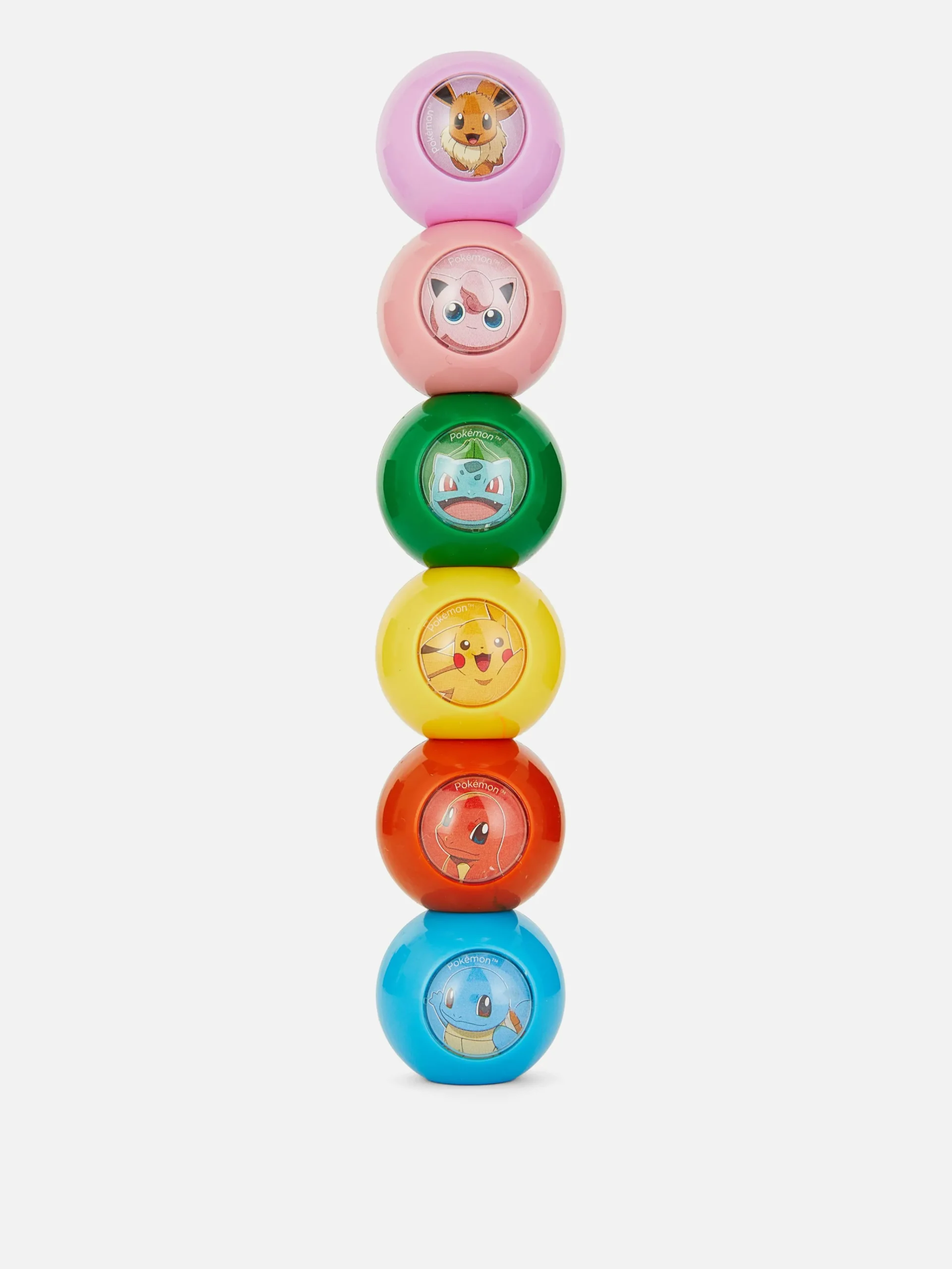 6-Pack Pokémon Stackable Highlighters|Primark Hot