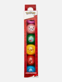 6-Pack Pokémon Stackable Highlighters|Primark Hot