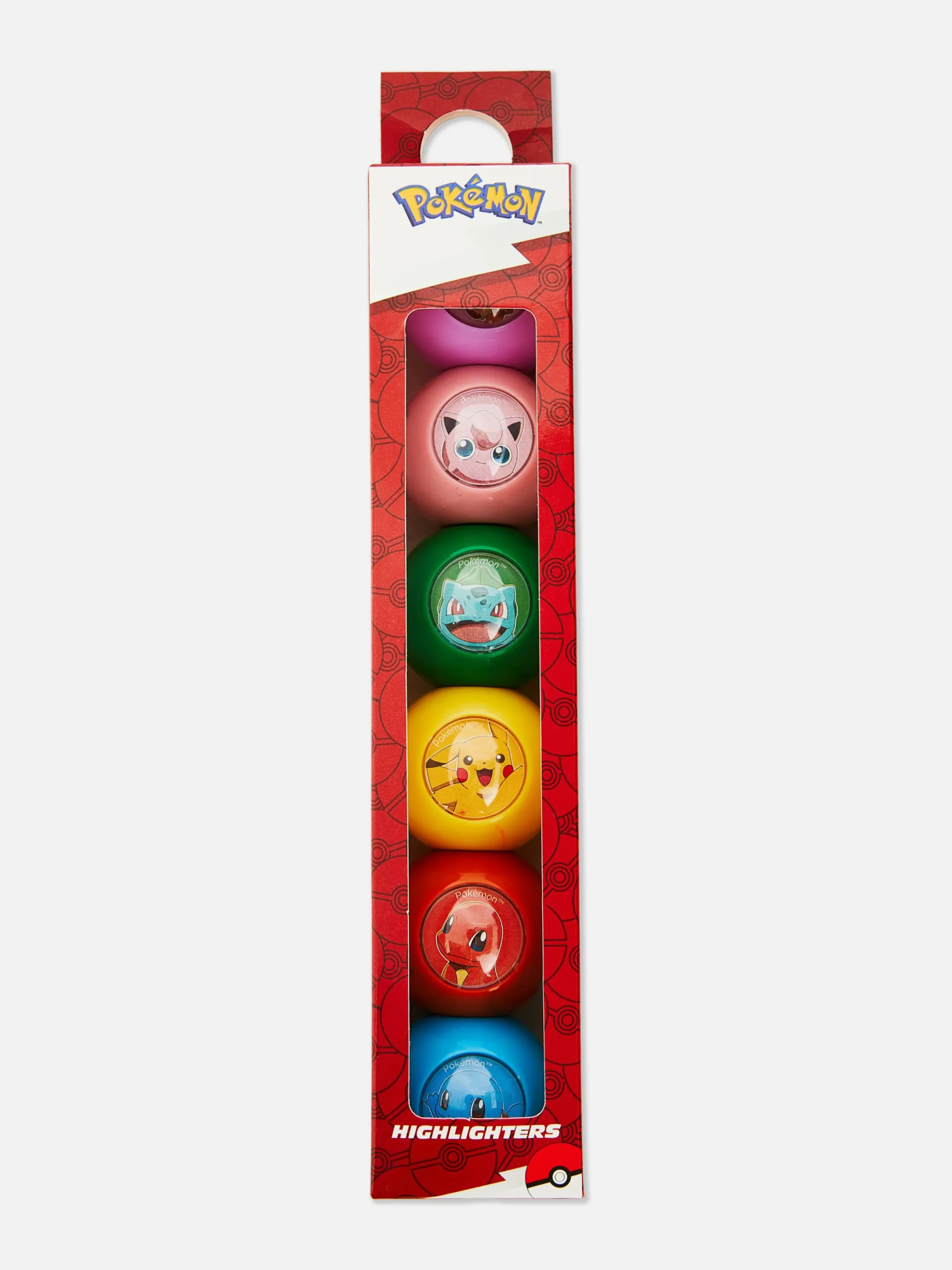 6-Pack Pokémon Stackable Highlighters|Primark Hot