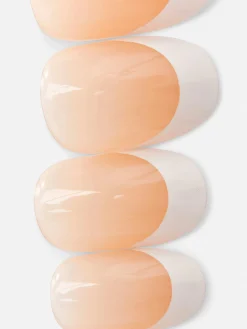 36-Pack PS French Round Faux Nails|Primark Online