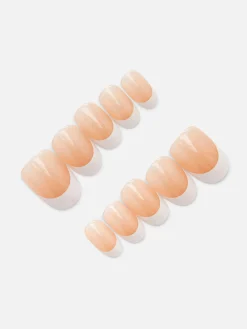 36-Pack PS French Round Faux Nails|Primark Online