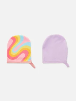 2-Pack PS Reusable Cleansing Mitts|Primark Clearance