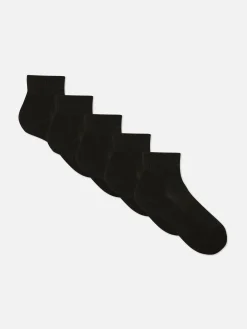 5-Pack Quarter Crew Socks|Primark Discount