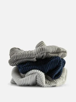 3-Pack Ribbed Scrunchies|Primark New