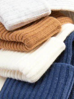 4-Pack Ribbed Socks|Primark Online