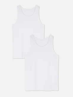 2-Pack Scoop Neck Tank|Primark Online