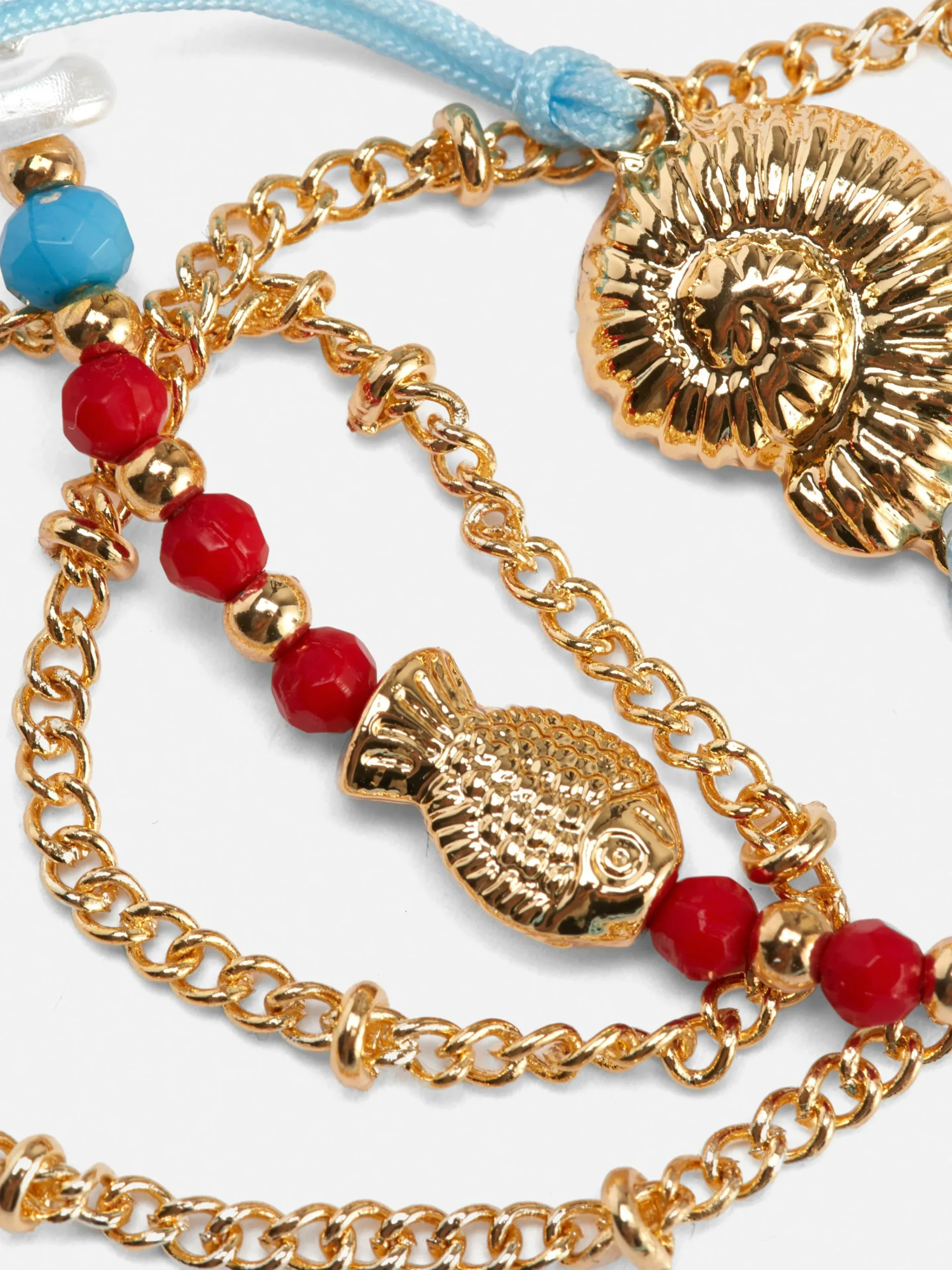 3-Pack Shell Charm Anklets|Primark Discount