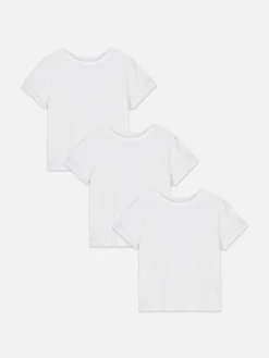 3-Pack Short Sleeve T-shirts|Primark New