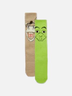 2-Pack Shrek Cozy Socks|Primark Best