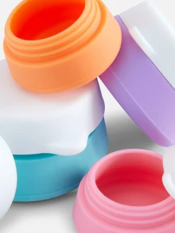 4-Pack Silicone Travel Jars|Primark Clearance