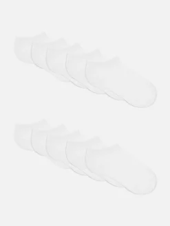 10-Pack Sneaker Socks|Primark Hot
