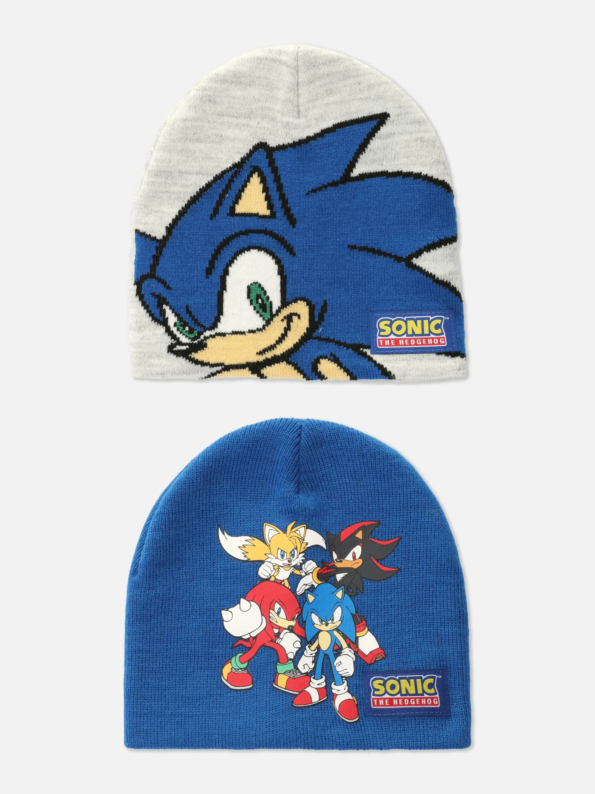 2-Pack Sonic The Hedgehog Beanies|Primark Outlet