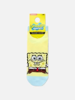 3-Pack SpongeBob SquarePants Sneaker Socks|Primark Sale