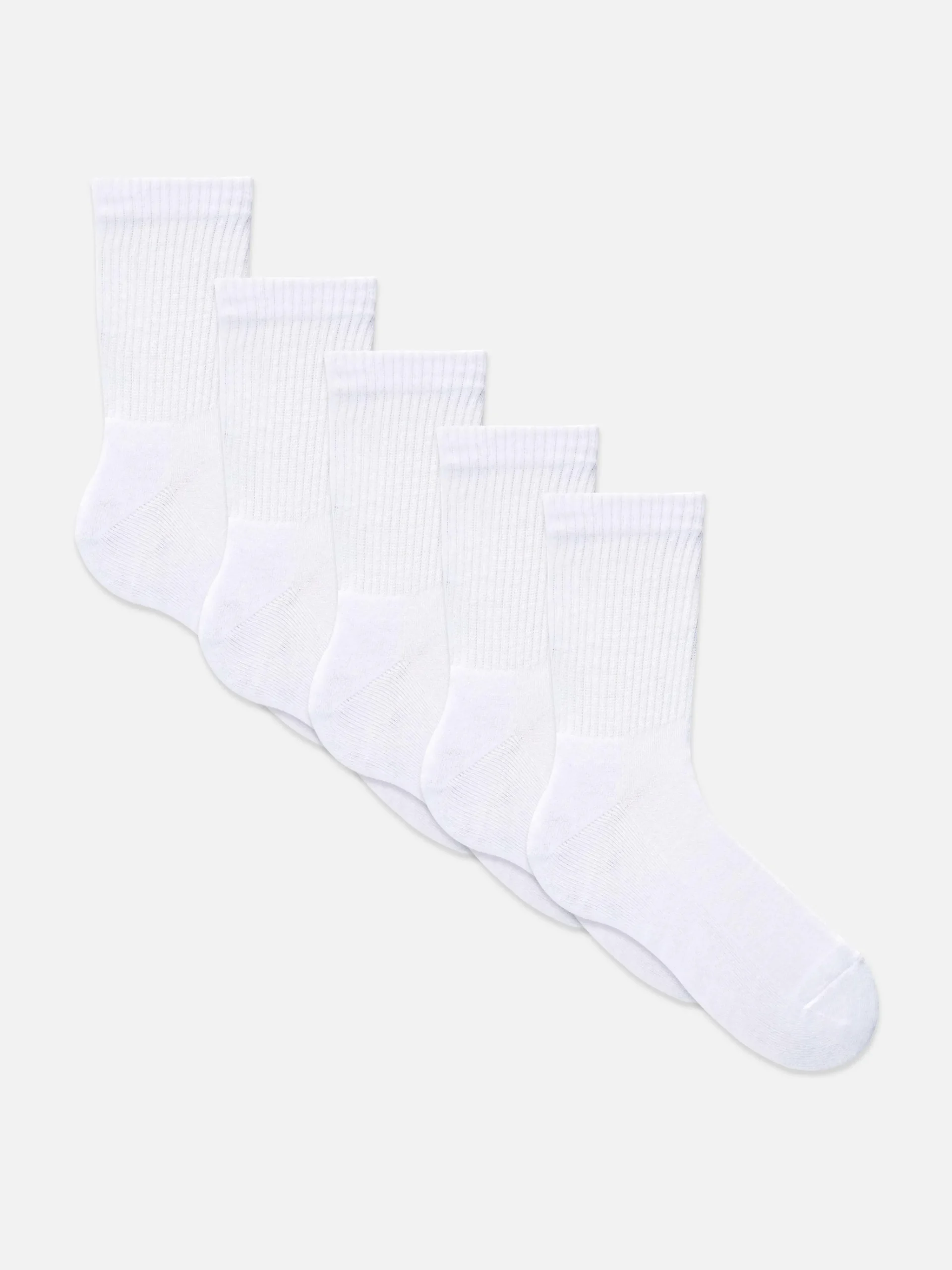 5-Pack Sports Crew Socks|Primark Hot