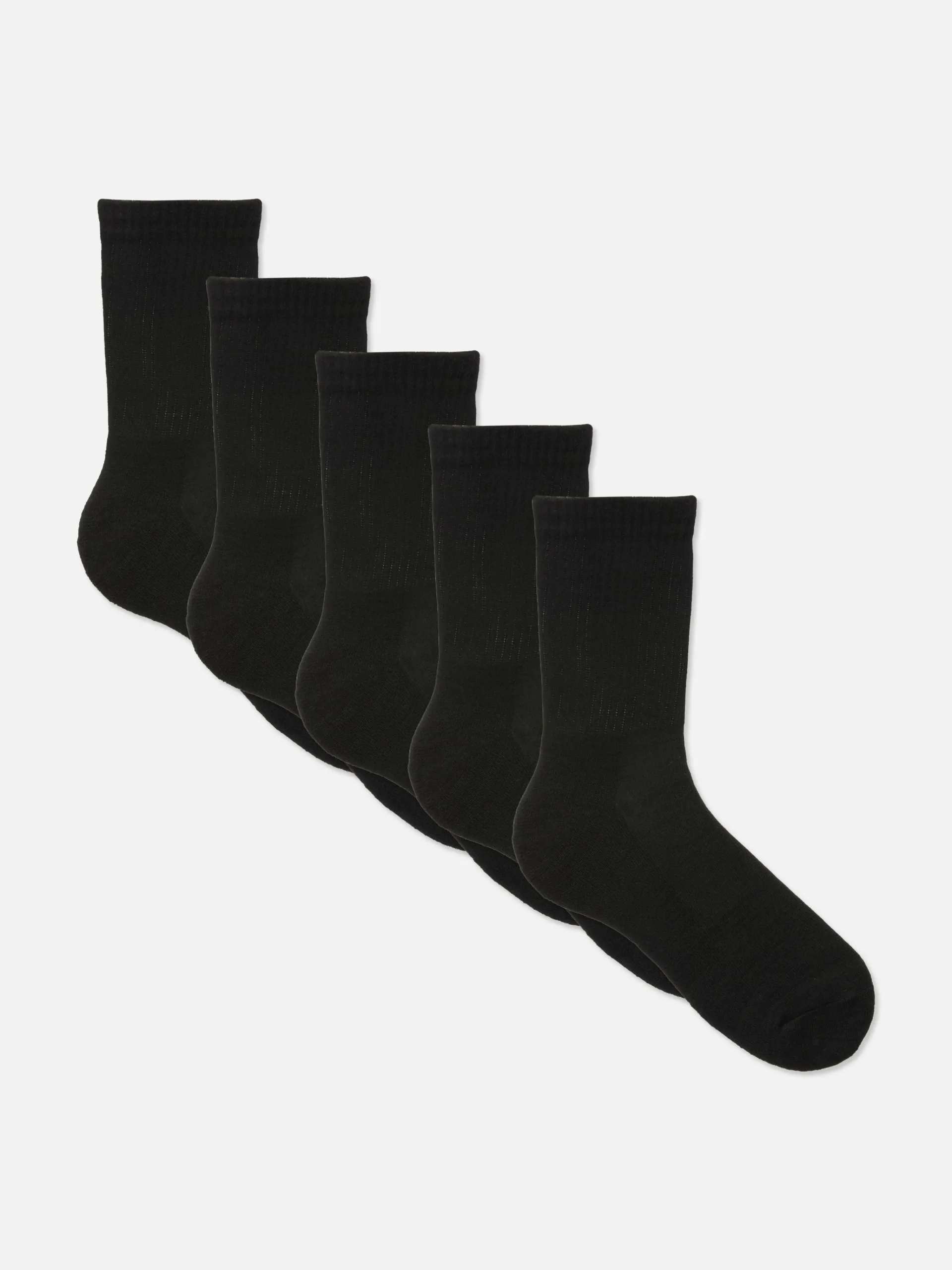 5-Pack Sports Crew Socks|Primark Sale