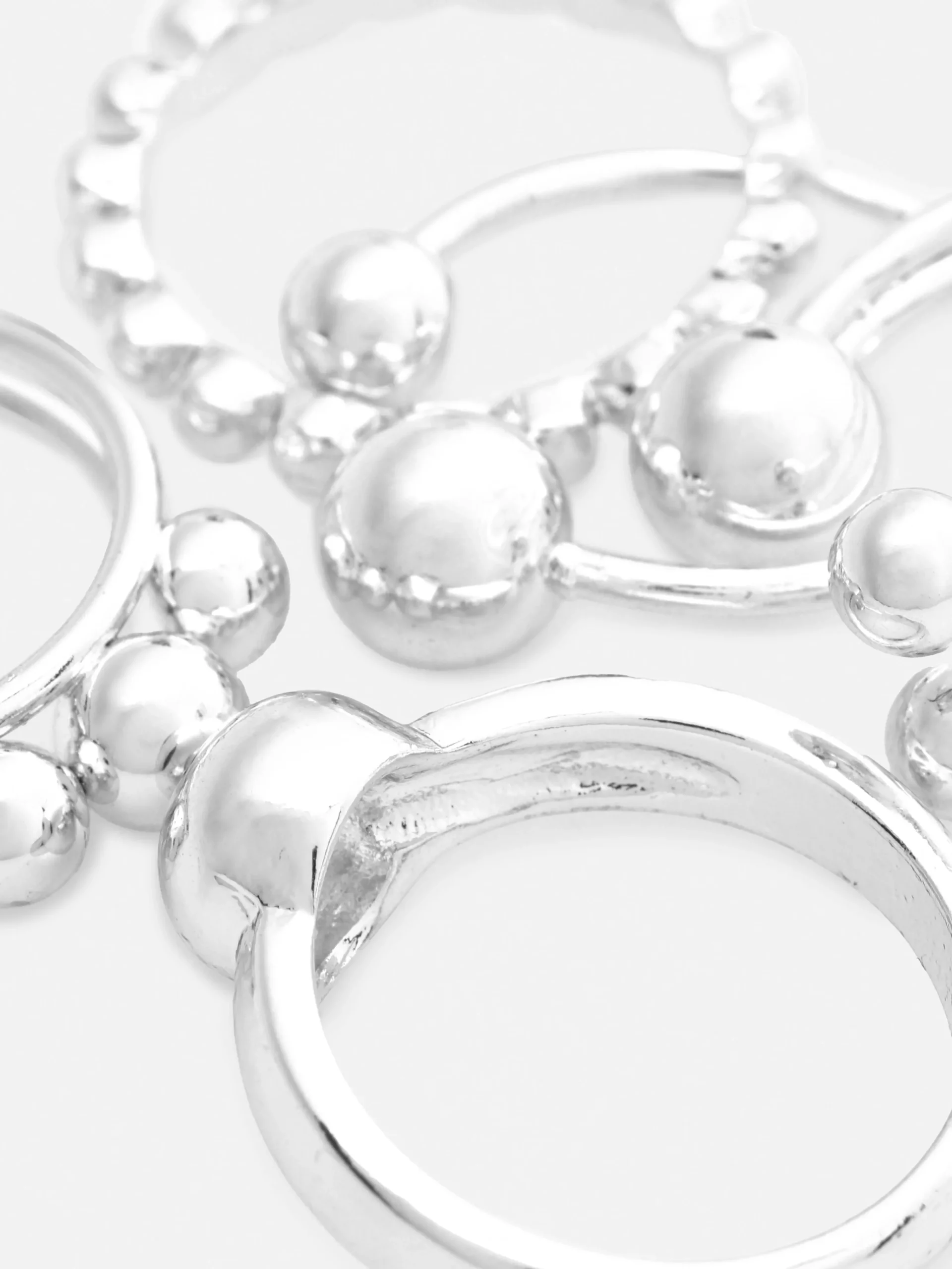 5-Pack Stackable Orb Rings|Primark Sale