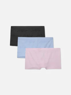3-Pack Stretch Boyshorts|Primark New